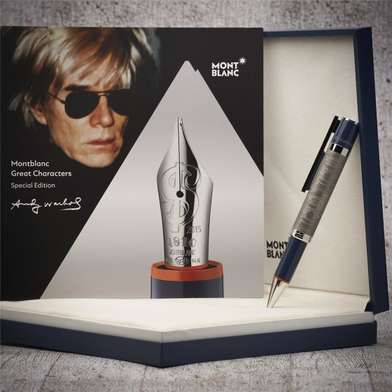 Montblanc Great Characters von 2015 Special Edition Andy Warhol Kuli ID 112718