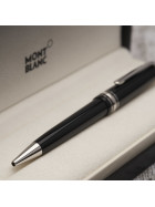 Montblanc Meisterst&uuml;ck Platinum Coated Midsize Ballpoint Pen Kuli ID 114185 OVP