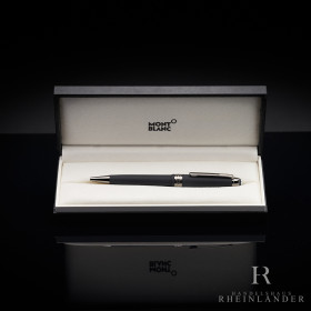 Montblanc Meisterst&uuml;ck Midsize Ultra Black Edition Kugelschreiber ID 114825 OVP