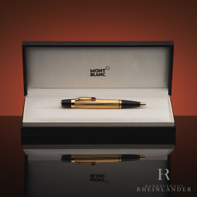 Montblanc Boheme Gold Plated Pinstripe Guilloche...