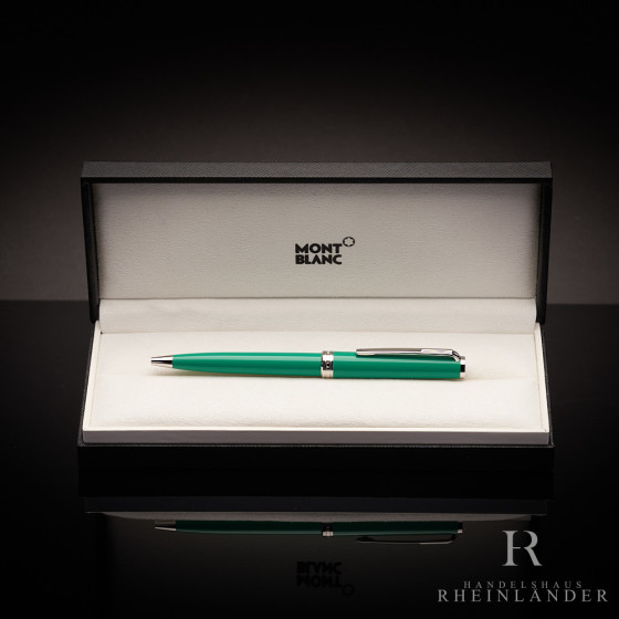 Montblanc Meisterst&uuml;ck Pix Collection Emerald Green Kugelschreiber ID 117661 OVP
