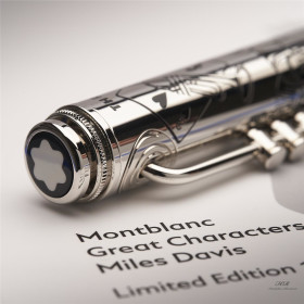 Montblanc Great Characters Limited Edtion 1926 Miles Davis Roller Ball ID 114191