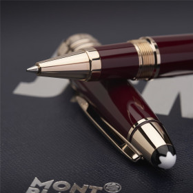 Montblanc Great Characters JOHN F KENNEDY ROLLER BALL Burgundy ID 118082 mit OVP