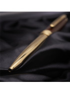 Montblanc Meisterstück Solitaire Gold Plated Citrine Ballpoint Pen ID 07573 OVP