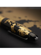Montblanc Meisterst&uuml;ck Solitaire Gold Leaf Calligraphy Fountain Pen 119700 OVP