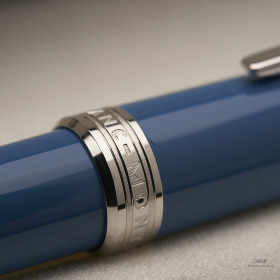 Montblanc PIX Collection Precious Resin Petrol Blue Roller Ball ID 119583 OVP