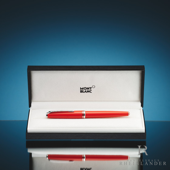 Montblanc Cruise Collection Resin Platinum Line Coral Rollerball ID 111827 OVP