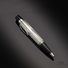 Montblanc Boh&eacute;me Arabesque Azur Silber Kugelschreiber Ballpoint Pen ID 103049