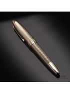 Montblanc Meisterst&uuml;ck Solitaire Geometry Champagne Fountain Pen ID 118101 OVP