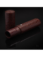 Montblanc Florence Leather Pen Pouch Antique Finish Bordeaux Size 1 ID 30211 OVP