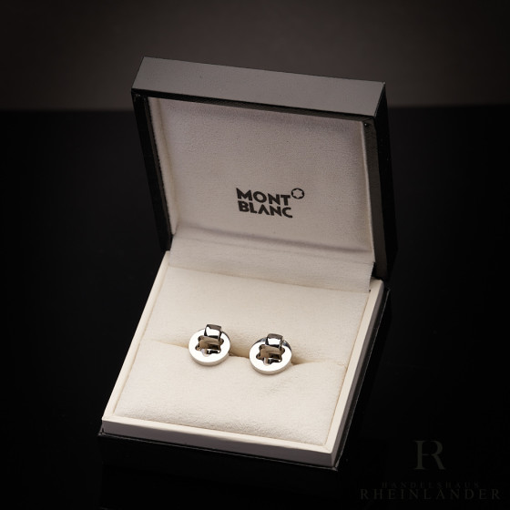 Montblanc Mens Jewellery Contemporary Collection Cufflinks Turn Down ID 109979
