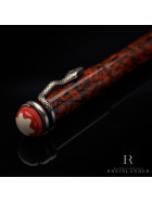 Montblanc Heritage Rouge et Noir Serpent Marble F&uuml;llfederhalter ID 119852 OVP