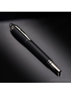 Montblanc Starwalker Edelharz Ultra Black F&uuml;llfederhalter Fountain Pen ID 126340