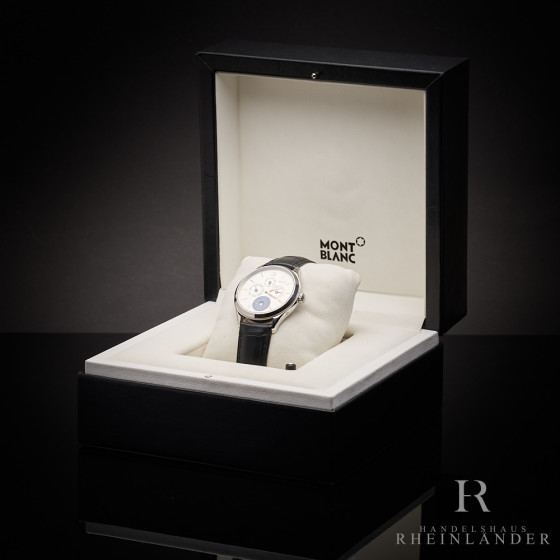Montblanc Heritage Chronometrie Vasco da Gama Steel Automatic Watch ID 112536