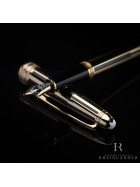 Montblanc Meisterstück Solitaire Black and Gold No 144 Fountain Pen ID 35978 OVP
