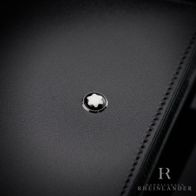 Montblanc Leather Goods Meisterst&uuml;ck Wallet Coincase 4CC Black Leather ID 7164