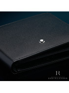 Montblanc Leather Goods Meisterst&uuml;ck Wallet 6CC 2 View Slots Black ID 16354 OVP