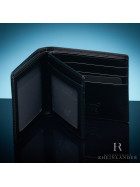 Montblanc Leather Goods Meisterst&uuml;ck Wallet 6CC 2 View Slots Black ID 16354 OVP