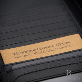 Montblanc Leather Goods Extreme V2 Long Travel Wallet Black Leather 123951 OVP