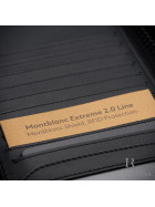 Montblanc Leather Goods Extreme V2 Long Travel Wallet Black Leather 123951 OVP