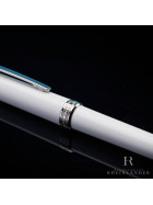 Montblanc Pix Collection Platinum Line White Ballpoint Pen Kuli ID 114806 OVP