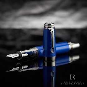 Montblanc Boheme Bleu Diamonds Fountain Pen...