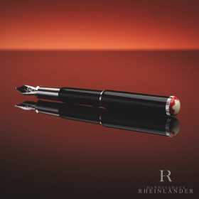 Montblanc Heritage Rouge et Noir Special Edition Baby Black Fountain Pen 127801