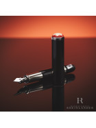 Montblanc Heritage Rouge et Noir Special Edition Baby Black Fountain Pen 127801