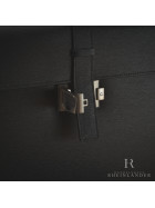 Montblanc Leather Goods Westside Briefcase Single Gusset Black Aktentasche 7578