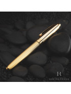 Montblanc Meisterstück Solitaire Gold Plated Barleycorn Fountain Pen 1444 ID