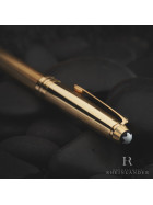 Montblanc Meisterstück Solitaire Gold Plated Barleycorn Mechanical Pencil 1654