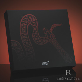 Montblanc Heritage Rouge et Noir Serpent Marble Gift of Writing Set ID 124033
