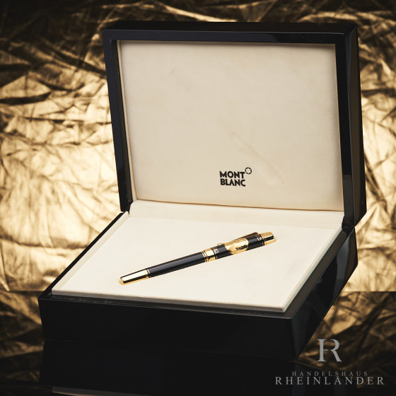 Montblanc Artisan Asia Limited Edition 88 Han Wu Ti Solid Gold Fountain Pen 8883