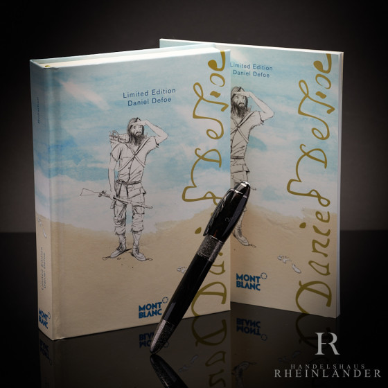 Montblanc Writers Edition 2014 Daniel Defoe Rollerball Fineliner ID 110506 OVP