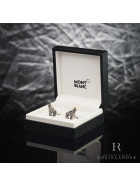 Montblanc Mens Accessories Cufflinks Zodiac The Ox 925 Sterling Silver ID 126167