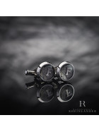 Montblanc Mens Accessories Cufflinks Grimm Brothers Stainless Steel ID 129497