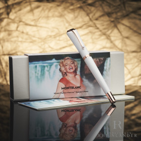 Montblanc Muses Marilyn Monroe Special Edition Pearl Rollerball NEW BOX 132121