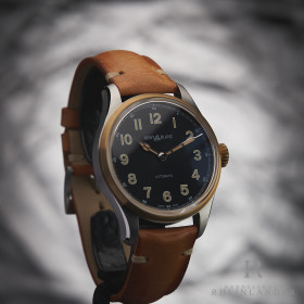 Montblanc 1858 Steel and Bronze Collection 44mm Automatic...