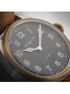 Montblanc 1858 Steel Bronze 40mm Automatic Watch Brown Calf Black  ID 117833