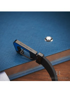 Montblanc Mens Accessories Great Masters Pirelli Rubber Bracelet Blue 12834963
