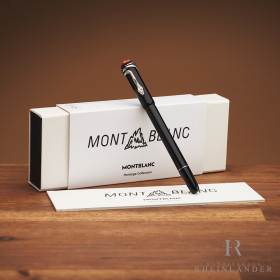 Montblanc Heritage Collection Rouge et Noir Rollerball Fineliner ID 132109 OVP