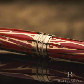 Montblanc The Origin Collection Solitaire LeGrand Fountain Pen Coral ID 131354