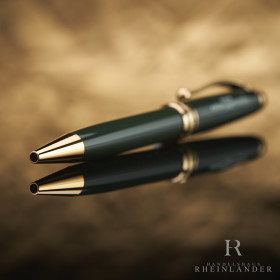 Montblanc The Origin Collection Classique Ballpoint Pen Green Resin ID 131344