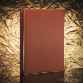 Montblanc Leather Goods Diaries &amp; Notes Sellier Large Notes Chocolate 9523 ID