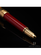 Montblanc Solitaire Coral Mozart Gold Plated Line Füllfederhalter ID 23214 OVP