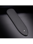 Montblanc Meisterstück Single Pen Sleeve Black Leather Leder Etui ID 101871 OVP