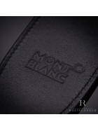 Montblanc Meisterst&uuml;ck Single Pen Sleeve Black Leather Leder Etui ID 101871 OVP