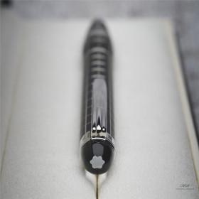 Montblanc Starwalker Metal Rubber Line Kugelschreiber Ballpoint Pen ID 08857 OVP