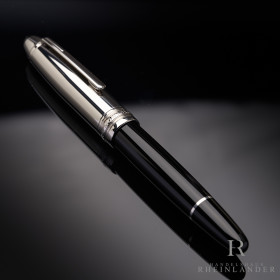 Montblanc Solitaire Stainless Steel Dou&eacute; Le Grand F&uuml;llfederhalter ID 03997 OVP