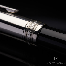 Montblanc Solitaire Stainless Steel Dou&eacute; Le Grand F&uuml;llfederhalter ID 03997 OVP